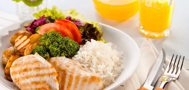comida saudável para comer bem