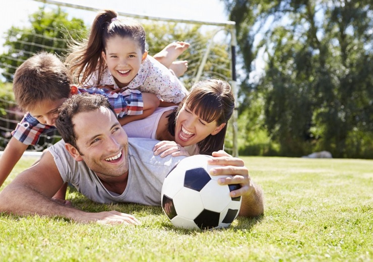 A prática de atividades físicas na infância com a participação da família