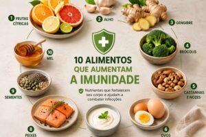 Os 10 Alimentos Que Aumentam A Imunidade
