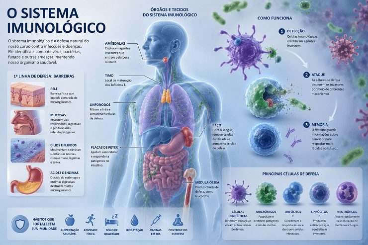 o sistema imunológico humano
